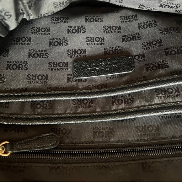 Michael Kors Black Abbey Backpack
